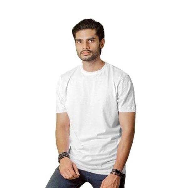 White Round Neck T-Shirts
